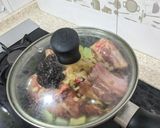 豆鼓排骨燉青木瓜的食譜步驟2照片