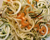 Foto del paso 6 de la receta: Espaguetis de calabacín con tempeh y calabaza