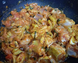 A picture of step 5 of Chicken Biryani.
