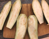 Foto del paso 1 de la receta: Berenjenas rellenas de Atún