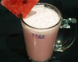 A picture of step 2 of Watermelon milkshake.