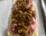 Foto del passaggio 4 della ricetta Focaccia farcita con prosciutto e funghi