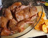 Foto del paso 1 de la receta: Conejo con hierbas provenzales con zumo de mandarina