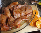 Foto del paso 1 de la receta: Conejo con hierbas provenzales con zumo de mandarina