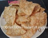 A picture of step 8 of Kurkuri nimkki.