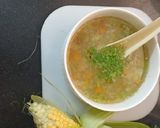 સ્વીટ કોર્ન સૂપ (Sweet Corn Soup recipe in Gujarati) રેસીપી સ્ટેપ6ફોટો