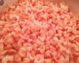 Foto del paso 2 de la receta: Spaghetti con camarones y tocino 🥓 🍤