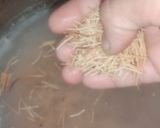 A picture of step 1 of Dudh ki savaiya.