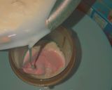 A picture of step 3 of Pink Guava Shake.