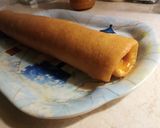 Piskótatekercs glutén- és tejmentesen recept fázis 3 fotója