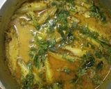 A picture of step 6 of Mourala Macher Jhal.