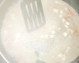 A picture of step 8 of Walnut Paneer Soup.