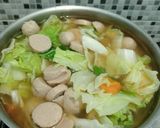 Foto langkah ke 3 dari resep Sayur Sop Baso.