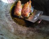 A picture of step 2 of Maggi kebab.