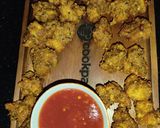 A picture of step 5 of Chicken Achari Pakora 😋.