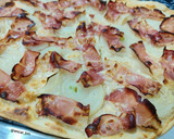 Foto del paso 5 de la receta: Flammkuchen –pizza alemana–