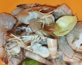 Foto langkah ke 3 dari resep Gulai udang kacang panjang.
