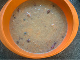 Torta de zanahoria y frutos rojos