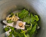 A picture of step 1 of Tempered Mint Masala Buttermilk (Pudina Tadka Chaas) – A Cooling - Heat - Relieving Drink.