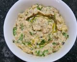 A picture of step 3 of Baba Ghanoush.