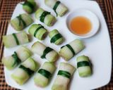 Hình bước làm 3 của món Canh BÍ ĐAO cuộn tôm thịt