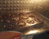 Foto langkah ke 8 dari resep Muffin Mini Coklat.