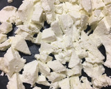 A picture of step 7 of Mutter Paneer.