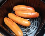 Foto del paso 1 de la receta: Vienesa gorda en la freidora de aire clean