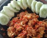 Foto langkah ke 4 dari resep Ayam geprek sambal bawang.