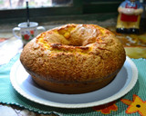 Foto del paso 6 de la receta: Budín marmolado de mandarina y banana💜