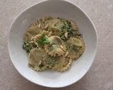 Foto del passaggio 5 della ricetta Tortelli di patate e fagiolini in pesto fresco di basilico