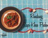 Foto langkah ke 8 dari resep Rendang sapi bumbu khas padang.
