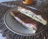 Foto del paso 4 de la receta: Tostado de jamón y queso sin harina