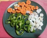 Foto del paso 2 de la receta: Carillas con arroz pollo y morcilla