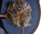 Arroz con pollo al disco