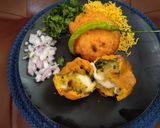 A picture of step 7 of Cheese Potato Vada.