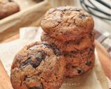 Foto langkah ke 8 dari resep Chewy Choco Cookies dg margarin cair.