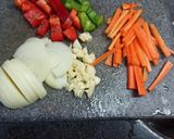 Foto langkah ke 1 dari resep Salmon Jamur Kukus.