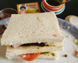 A picture of step 2 of COLD SANDWICH 🥪 Vegetable sandwich (No cooking Recipe).