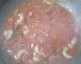 A picture of step 1 of Paneer makhanwala.