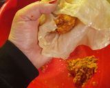 Töltött káposzta kolbászhússal, cserépedényben sütve recept fázis 5 fotója
