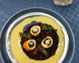 Foto del passaggio 7 della ricetta Riso venere con pollo e salsa al curry