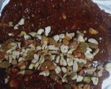 A picture of step 8 of Dry fruits and dates burfi.