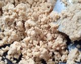 A picture of step 2 of Sukhadi Gud papdi.