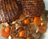Foto del paso 6 de la receta: Hamburguesas con champiñones en olla rápida