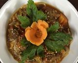 Hình bước làm 4 của món Bún Bò Sốt Vang 1-6