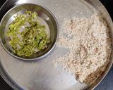 A picture of step 2 of Potatoes sago tikki.