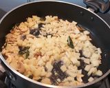 A picture of step 2 of Samvat Rice Khichdi(Samak Rice Upma).
