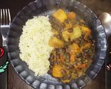 Foto del paso 7 de la receta: Cazuela de porotos (sin carne) y arroz frito (al estilo brasilero)