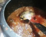 A picture of step 4 of Onion mutton masala.